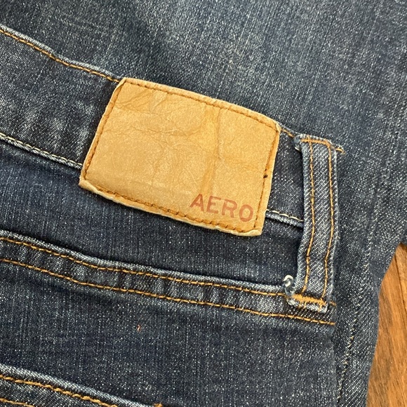 (👖) AERO : Men's Blue Slim Jeans. (31/32) - Picture 6 of 8